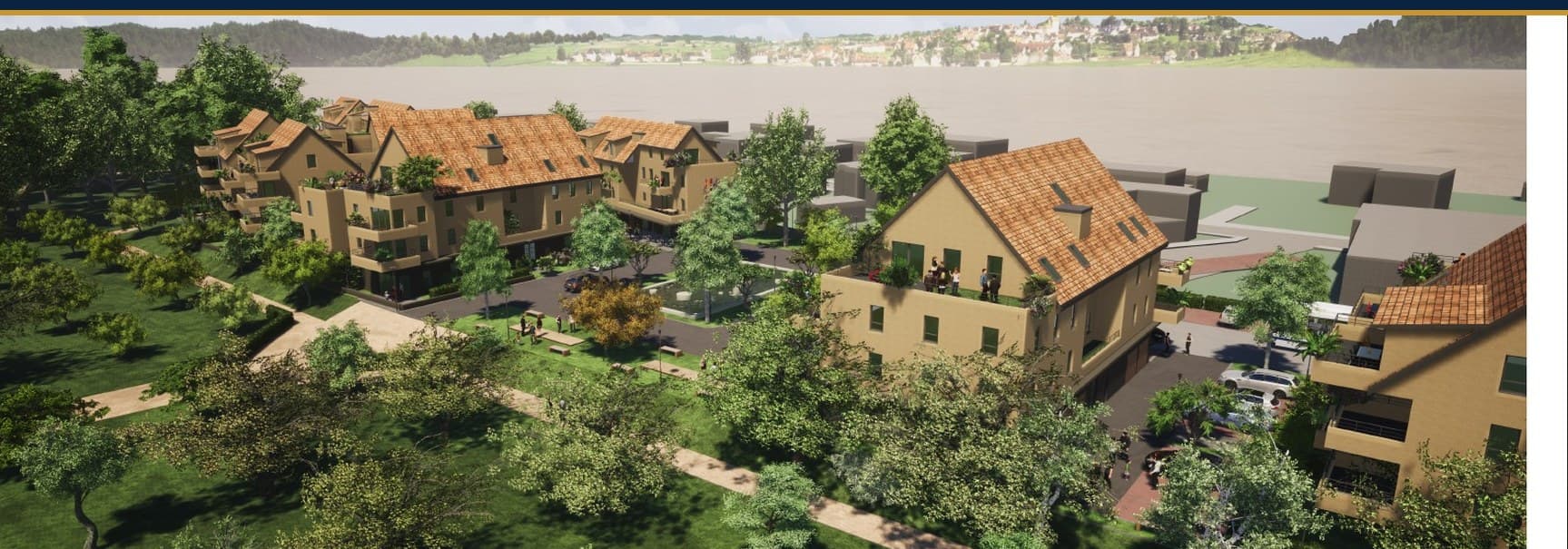 T4 neuf — Les Jardins de la Sauer, lot A301