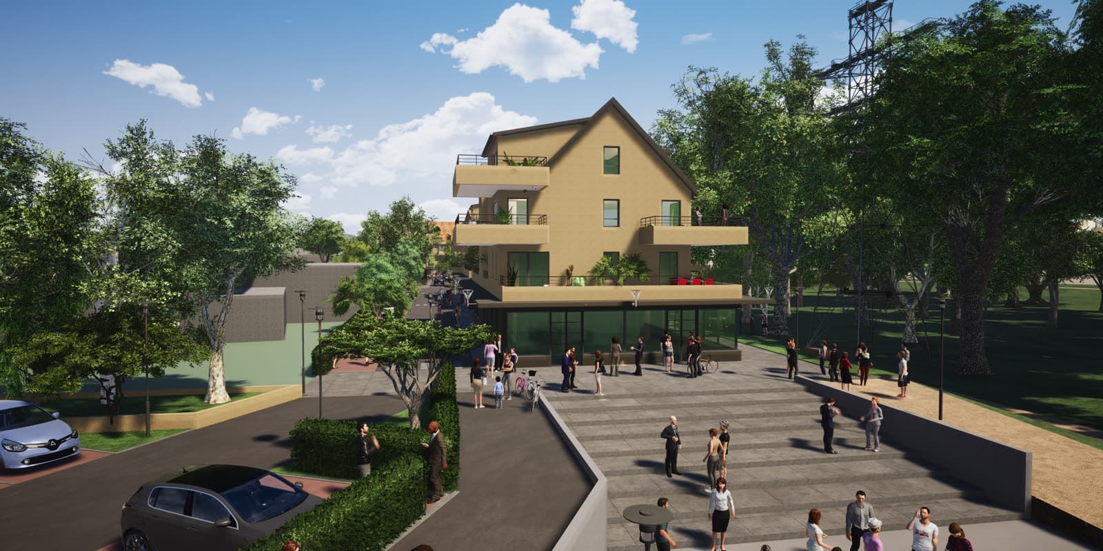 T3 neuf — Les Jardins de la Sauer, lot A102